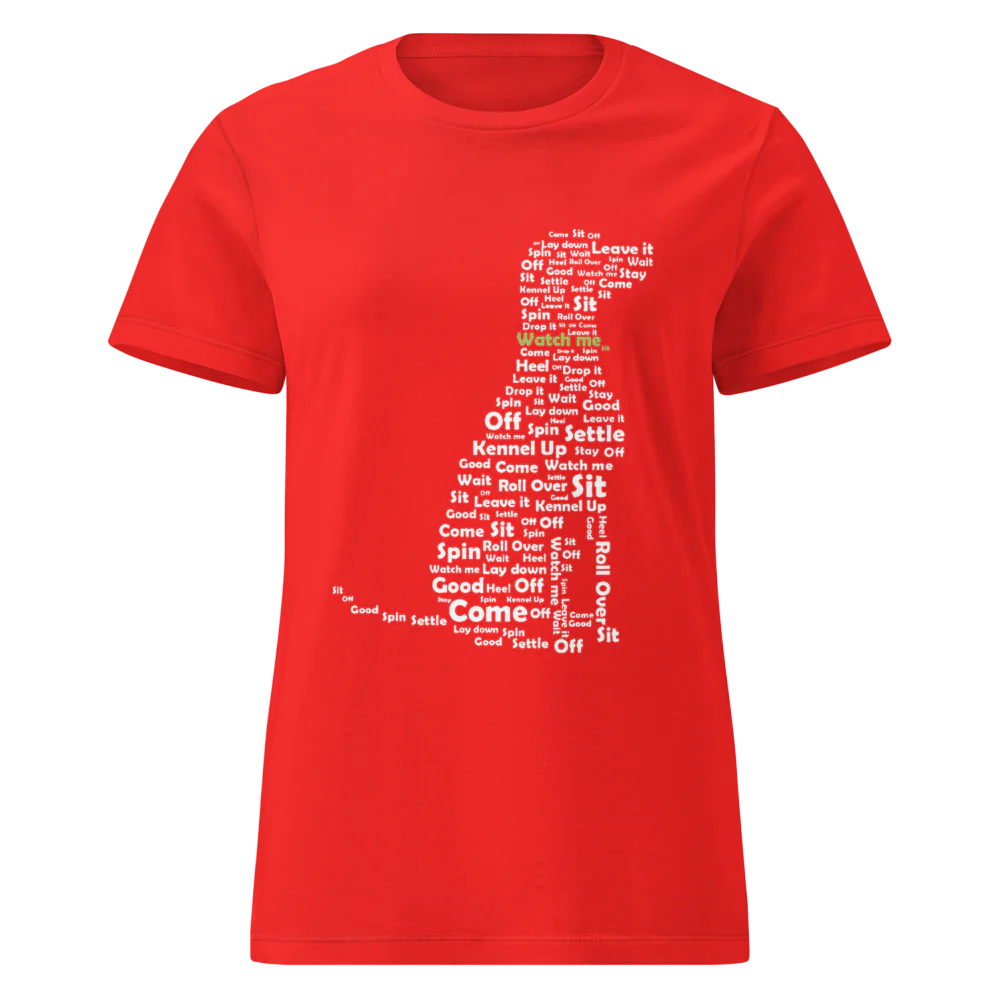 Dog Training Instructions Tee