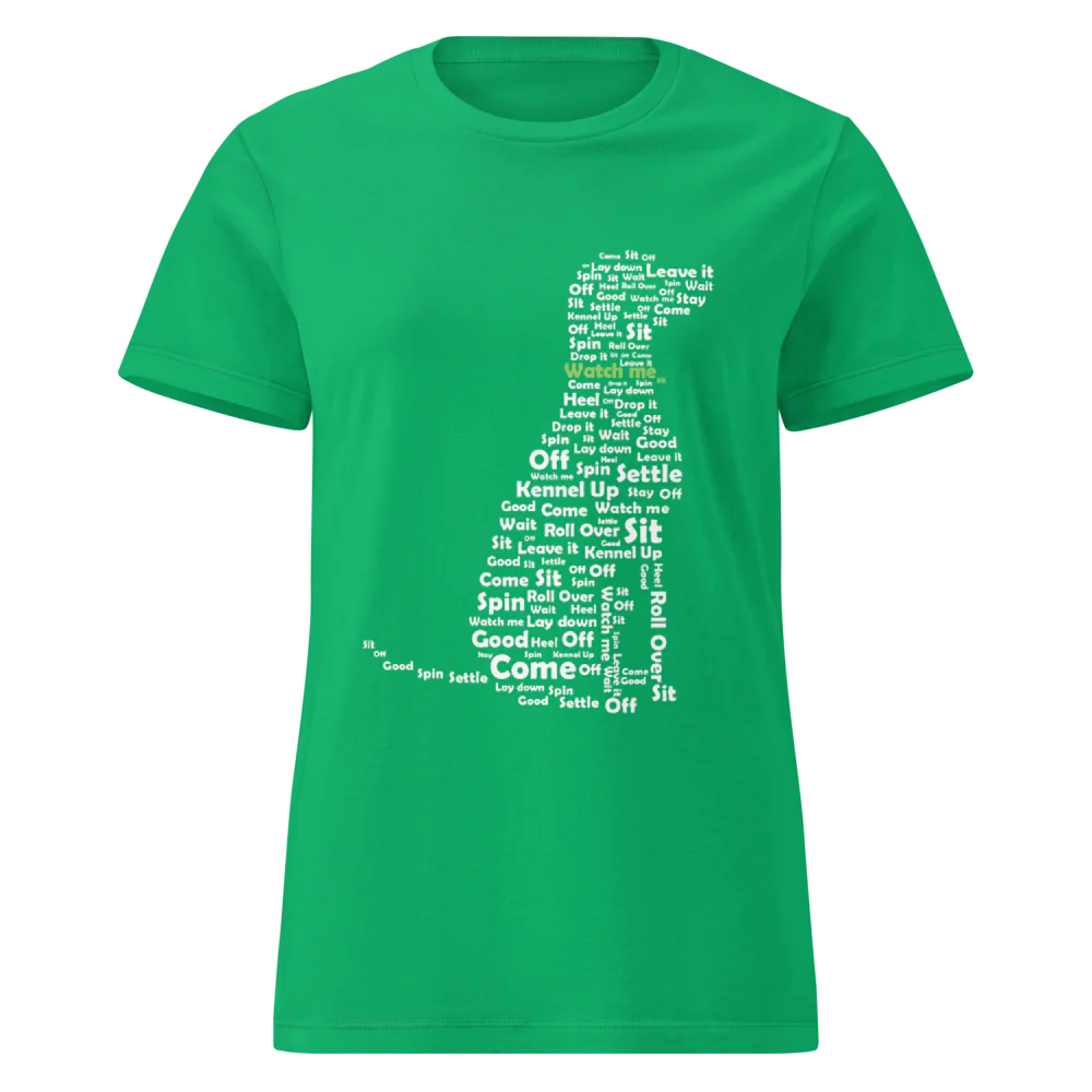 Dog Training Instructions Tee