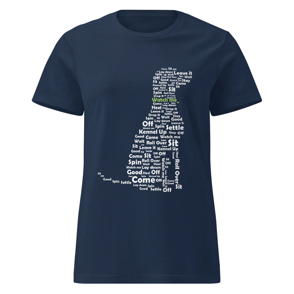 Dog Training Instructions Tee