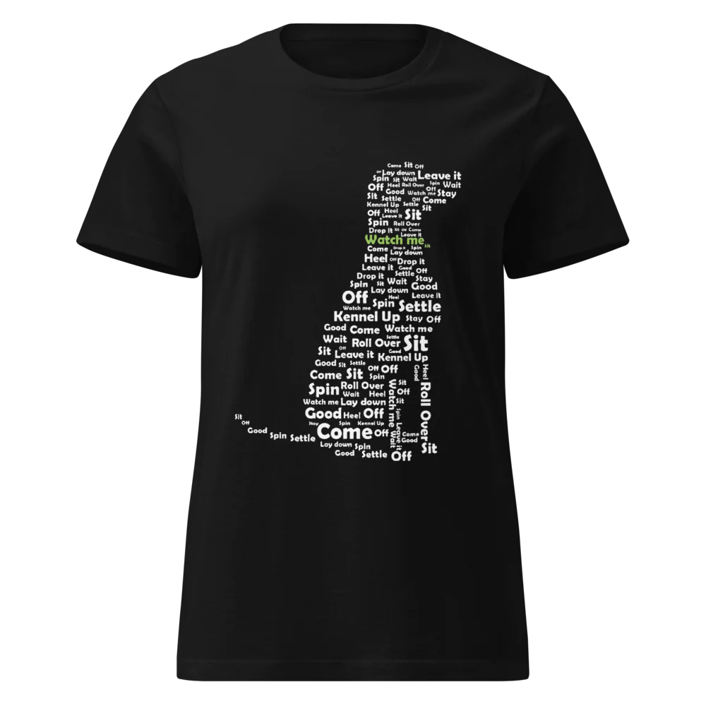 Dog Training Instructions Tee
